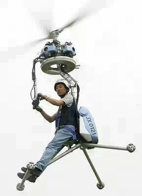 failsnet:  Tumblr Fails.net - One man helicopter