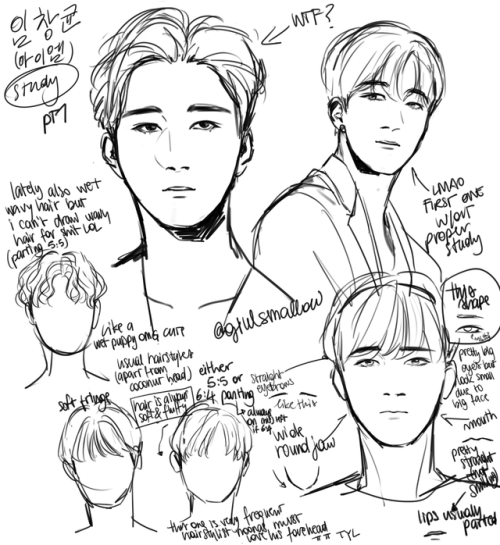 giant teddy bear im changkyun face study bc I love him too much I want to cuddle :(((