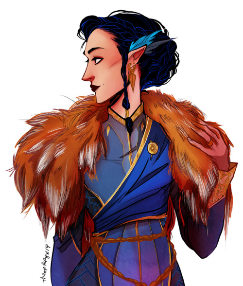 lesbeauan: theopteryx: lady vex'ahlia de rolo, baroness of the third house of whitestone and grand m