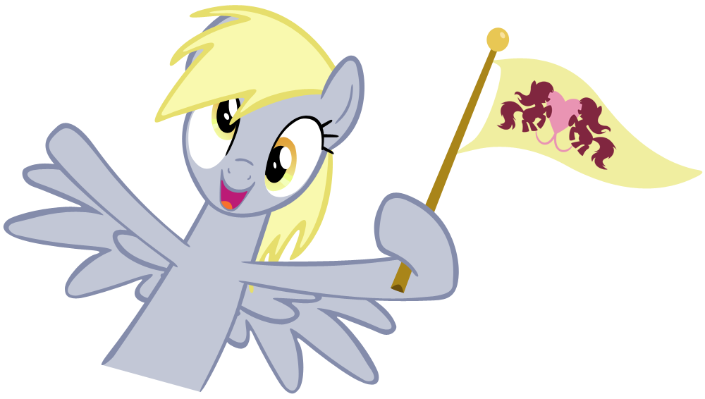 Derpy Flag Vector 2 by cool77778