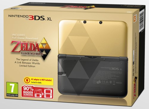 ruupee:Giveaway: Legend of Zelda: A Link Between Worlds 3DS XLi’m giving away this beautiful console