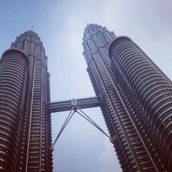 ♥ (at Petronas Twin Tower Kuala Lumpur, Malaysia)