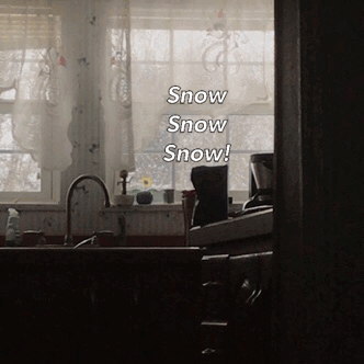 Dancing Flowers First Snow
