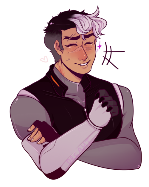 dreamisoup:there’s only one person that can make shiro look like that