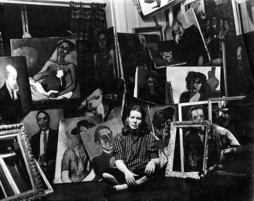 formido:  Female artists in their studios adult photos