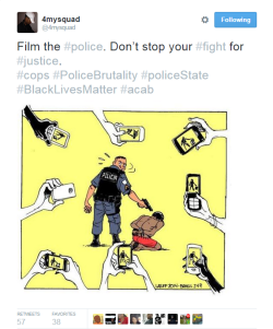 lagonegirl:    Film the #police. Don’t stop your #fight for #justice.  