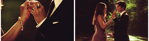 vd-gifs: Elena laughed because she wanted to cry. She never wanted to stop dancing.