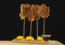 spiketv:  Chicken & waffles? Nope, it’s