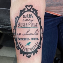 justmakeitstop:  New tattoo. 