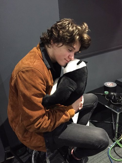 potatoheart:  TheVampsband: “Best buddies 🐼 ” 