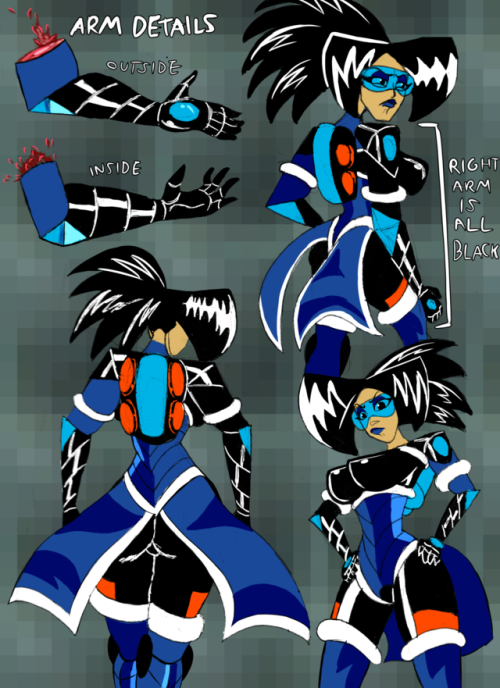 raftyverse:A small reference sheet of Rikko.  adult photos