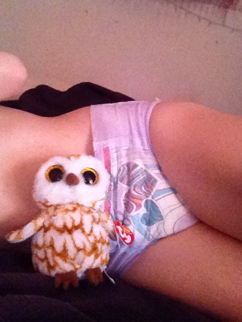 goodnitegirl206: Laying around with Mr. Owl 