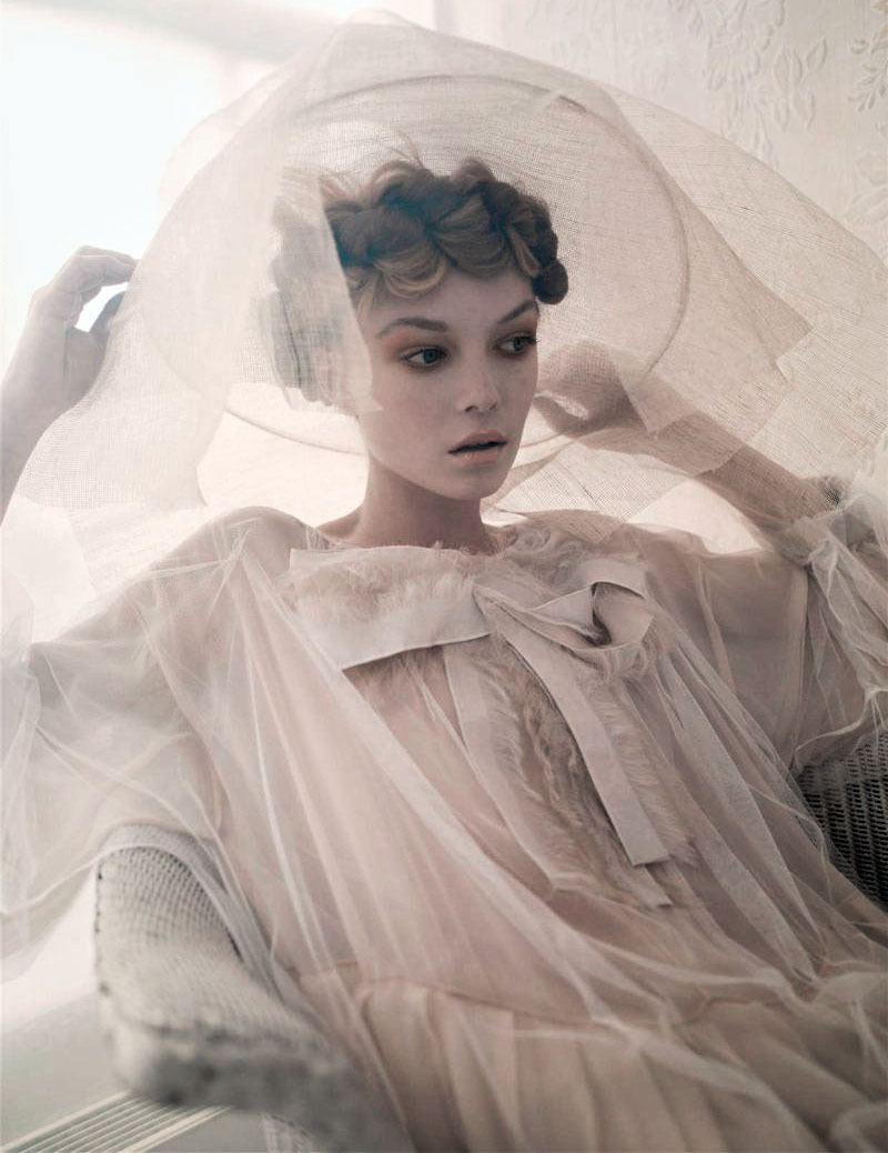  Siri Tollerød in ‘Nuances’ by Sølve Sundsbø for Vogue Italia February 2010