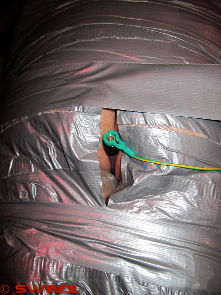 swindleleather:  Mummification, electro, and sounding.  A good 3-ring circus sort