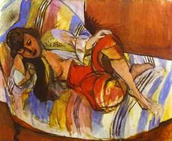 deadpaint:  Henri Matisse, Odalisque 