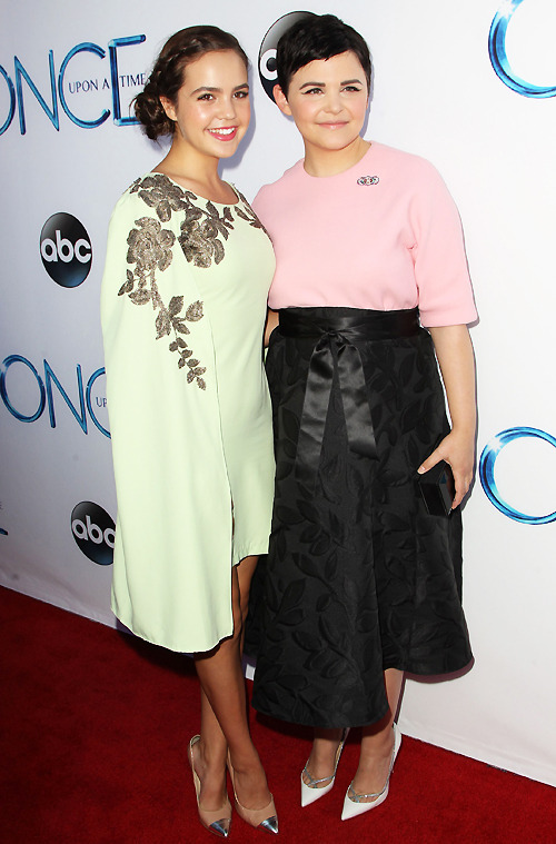 ginnifer-goodwin:  Ginnifer &amp; Bailee @ Screening Of ABC’s &ldquo;Once