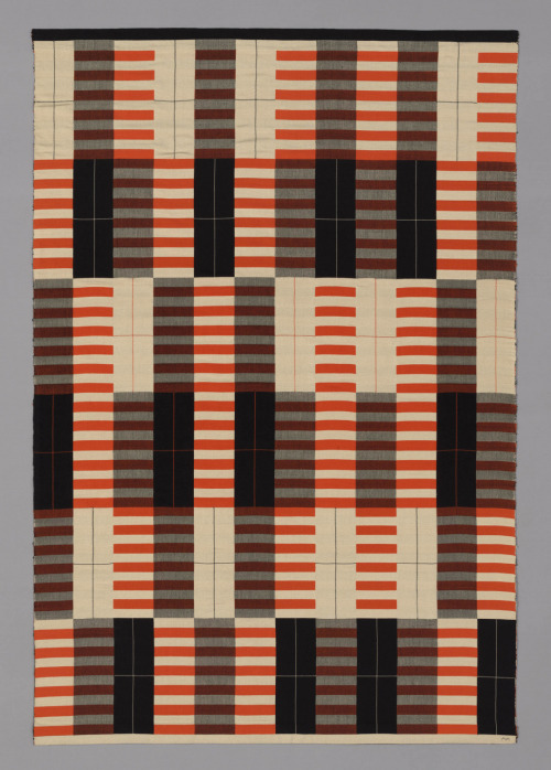De kleden van Anni Albers, koningin van de Bauhaus textiel.