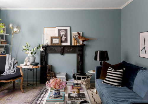 gravityhome: Blue home | photos by Leslie Santarina &amp; styling by Bianca Sotelo Follow Gravit