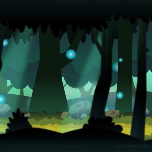 Here is my 3rd side scroller background. Gonna make more! I used illustrator and after effect to mak