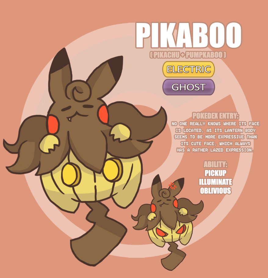 Pumpkaboo, Pokédex