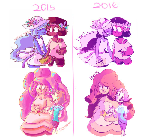 Porn Pics bluukei:  redid some old su art from 2015