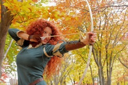 disneycosplayftw:  Contest entry! This is Merida from Brave, if it isn’t obvious. #3 eccentric-disney as Merida To vote for this entry, like and reblog this post! 