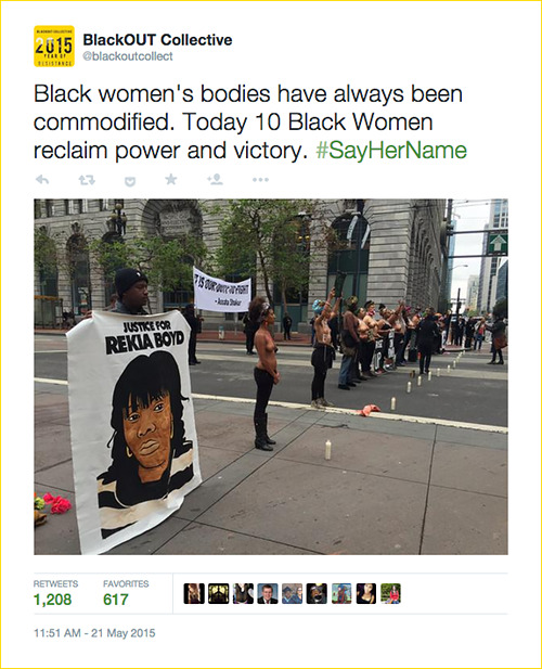 gradientlair:  BlackOUT Collective’s Powerful Statement Honoring Black Girls and Black Women’s Bodies and Lives
