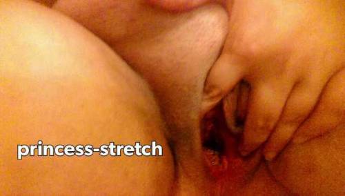 princess-stretch:  I just got done pounding my pussy so hard with this 9.75" plug that my eyes rolled back and I drooled. It felt amazing~ I’m so proud of myself for getting this far in my stretching journey.  —  