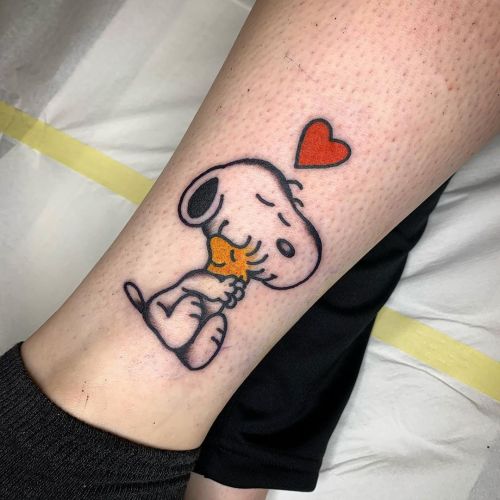 70 Snoopy Tattoo Ideas For Men  Peanuts Pet Beagle Designs  Snoopy tattoo  Cool tattoos Tattoos