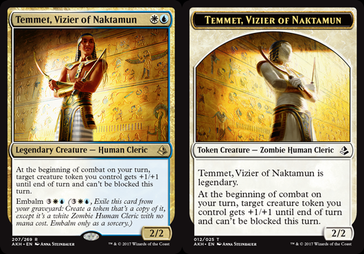 Vizier of Naktamun ~ Amonkhet Excellent+ Magic MTG Temmet