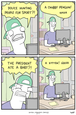 tastefullyoffensive:The Internet. (comic