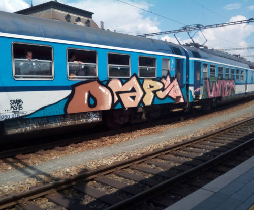 #oaps #watt #graffitibrno #train #panel #traingraffiti #graffiti #czechgraffiti #brno #bombing #writ