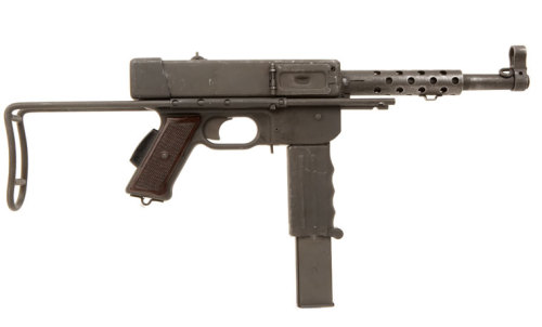 French Mat-49 submachine gun.