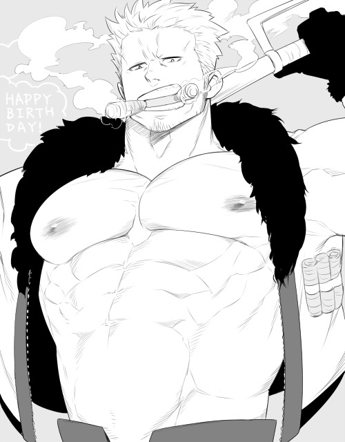 baranokingu:  Character: Smoker - Anime: One piece.