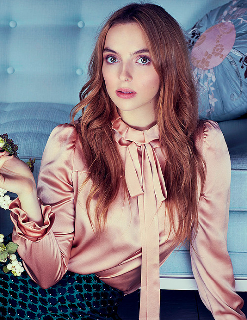 jodiecomernews:Jodie Comer photographed by David Venni for YOU Magazine