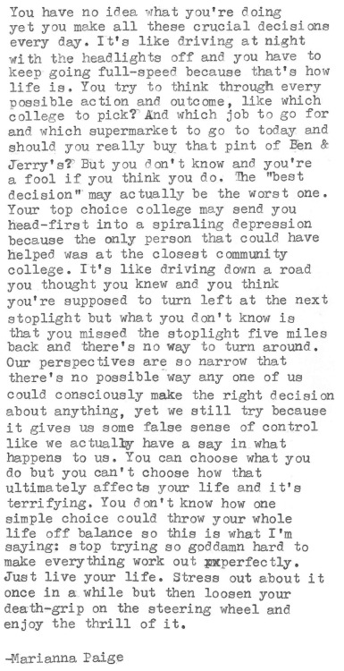 mariannapaige: this was a lot longer than I planned and I ran out of room at the end of the paper bu
