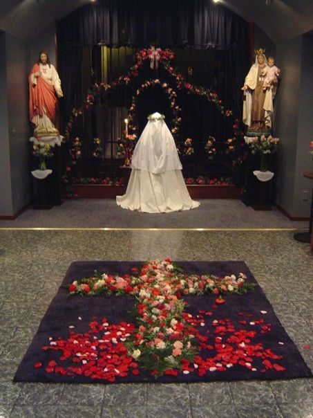 Carmelite Monastery of the Sacred Hearts (The day the novice receives her habit)