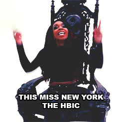 blasianxbri:  blueivycarterknowles:  The HBIC is back!  Wait what lol 