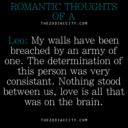 zodiaccity:Romantic thoughts of a Leo….