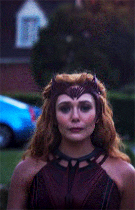 Wanda Maximoff As The Scarlet Witch In WandaVision Episode 9