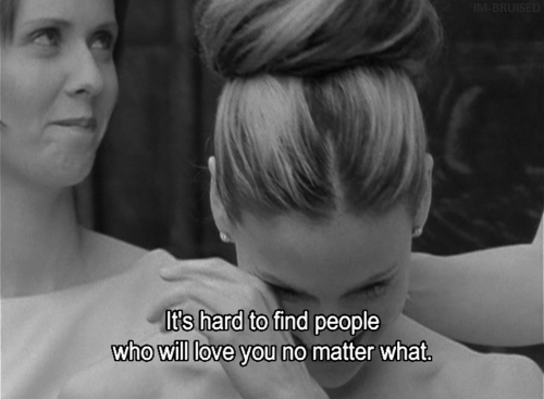 the-personal-quotes:  black &amp; white quotes/GIFS  It&rsquo;s impossible.