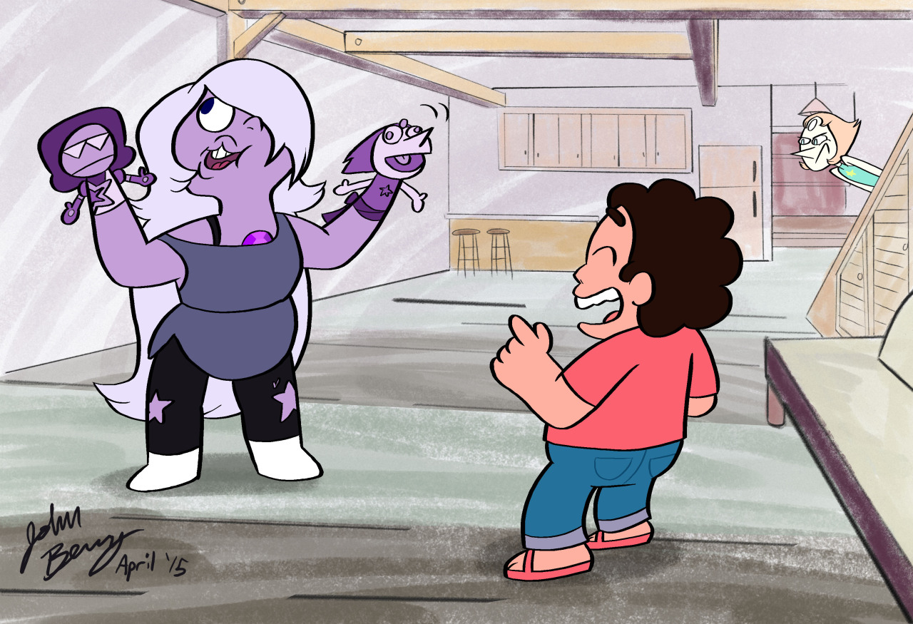 drawinjohn:  Hand puppets… by which I mean the hands ARE the puppets.