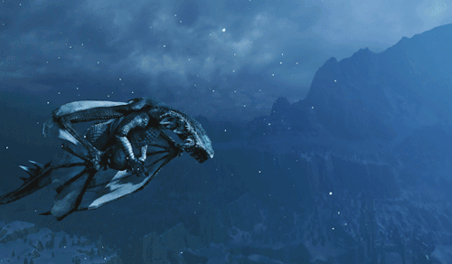benefaris:Hivernal and Kaltenzahn in flight.