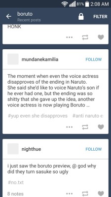 flabbygastedgem:  The moment when you obviously didn`t know about the VAs` interview, that they were already told who`s going to end up with who at the start of the animation of Naruto. 