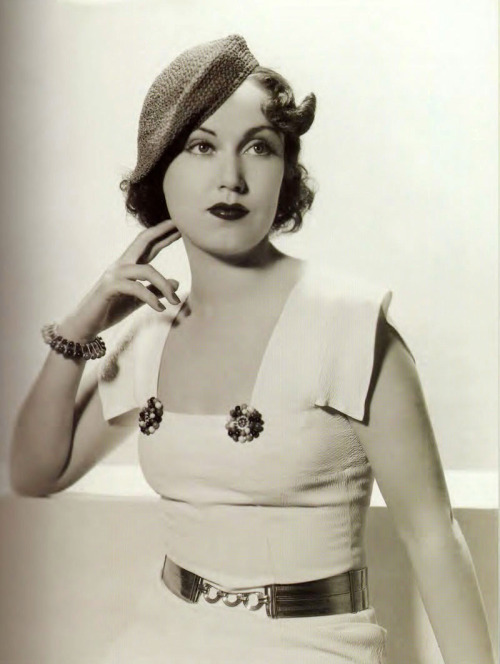 maudelynn:Fay Wray c.1934 via http://glamourdaze.com