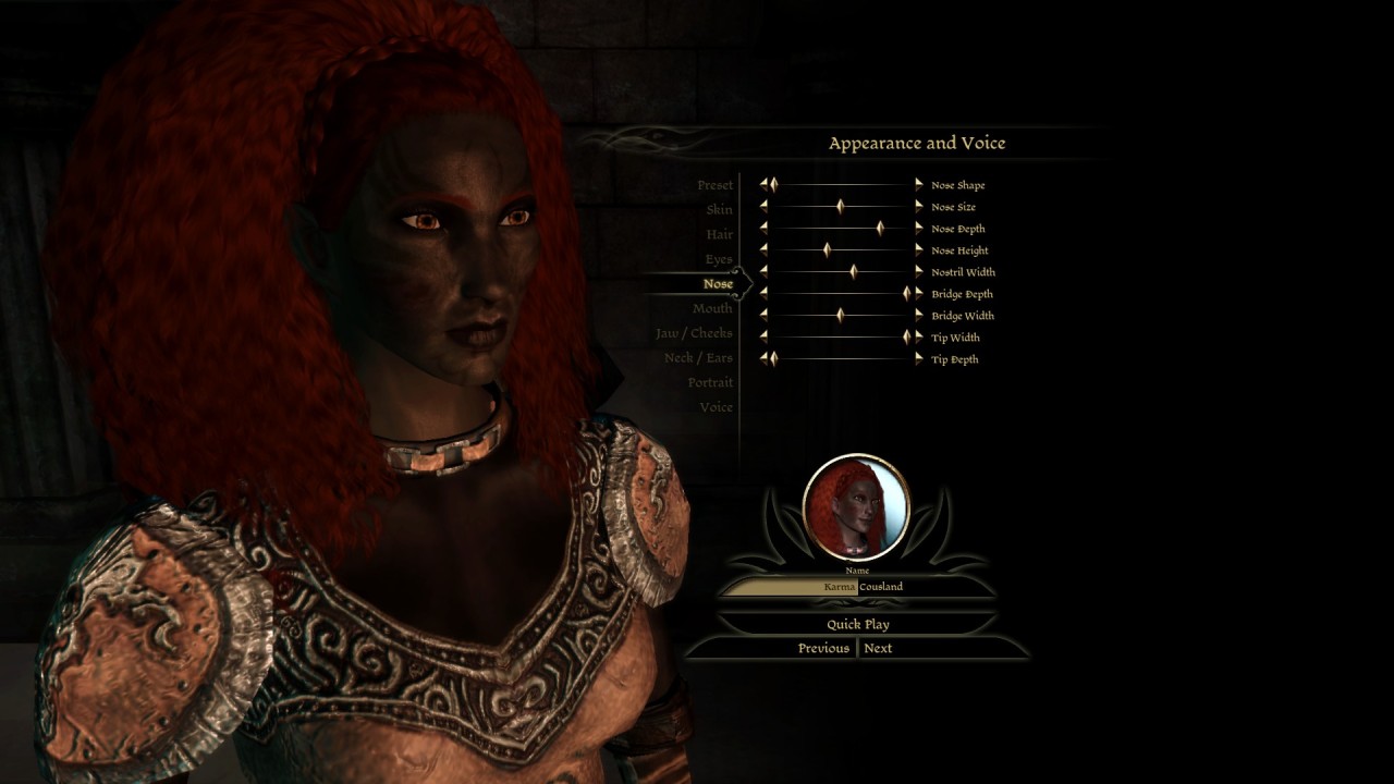 I&rsquo;ve never been happier after exiting character creation. FUCK YOU BIOWARE.