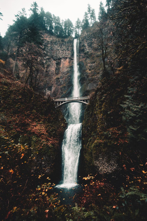 banshy: Multnomah Falls by: Erick Ramirez 