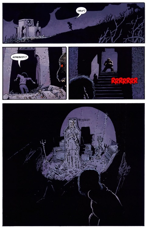 masoassai:hellboyfansinhell:&ldquo;Whatever&rdquo;From the pages of HELLBOY: HOUSE OF THE LIVING DEA