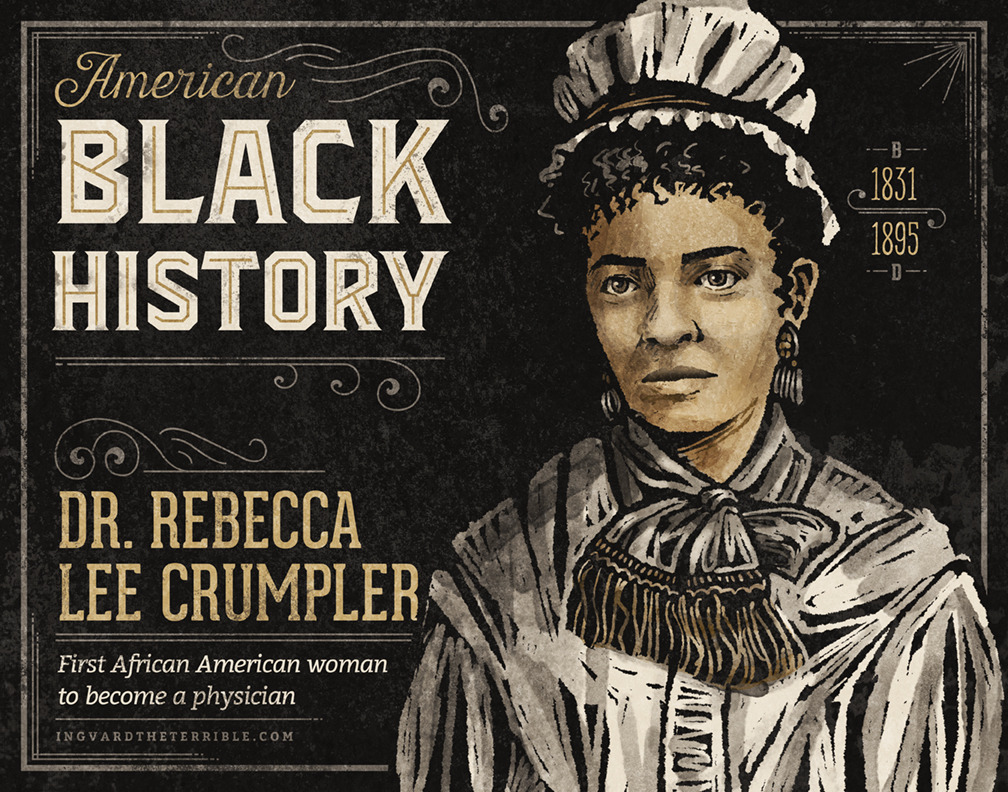 Ingvard the Terrible — American Black History: Dr. Rebecca Lee Crumpler...