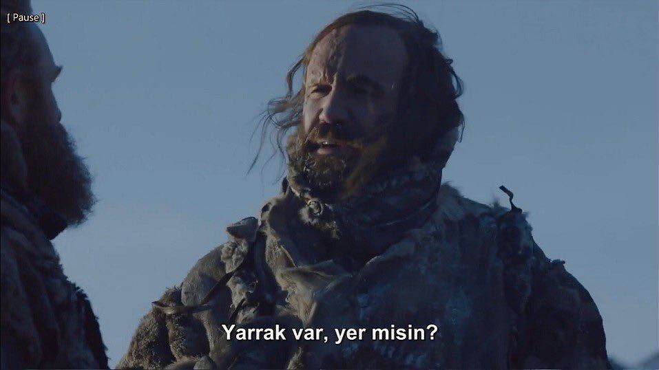 - Y.rrak var,yer misin?